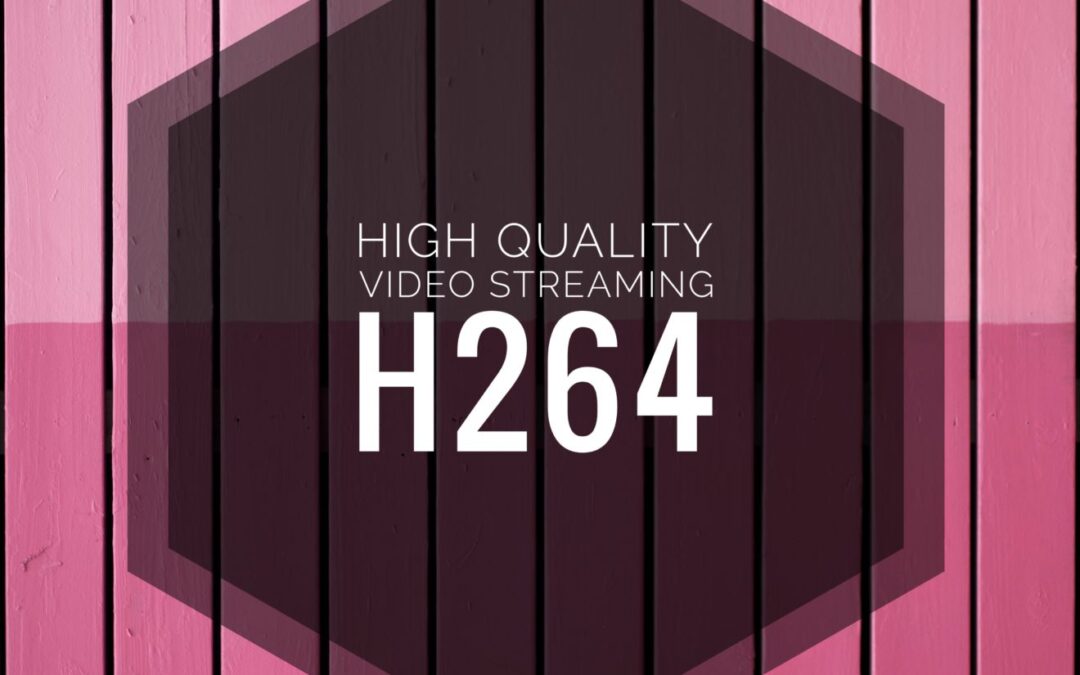 H.264 video codec for High Quality Streaming